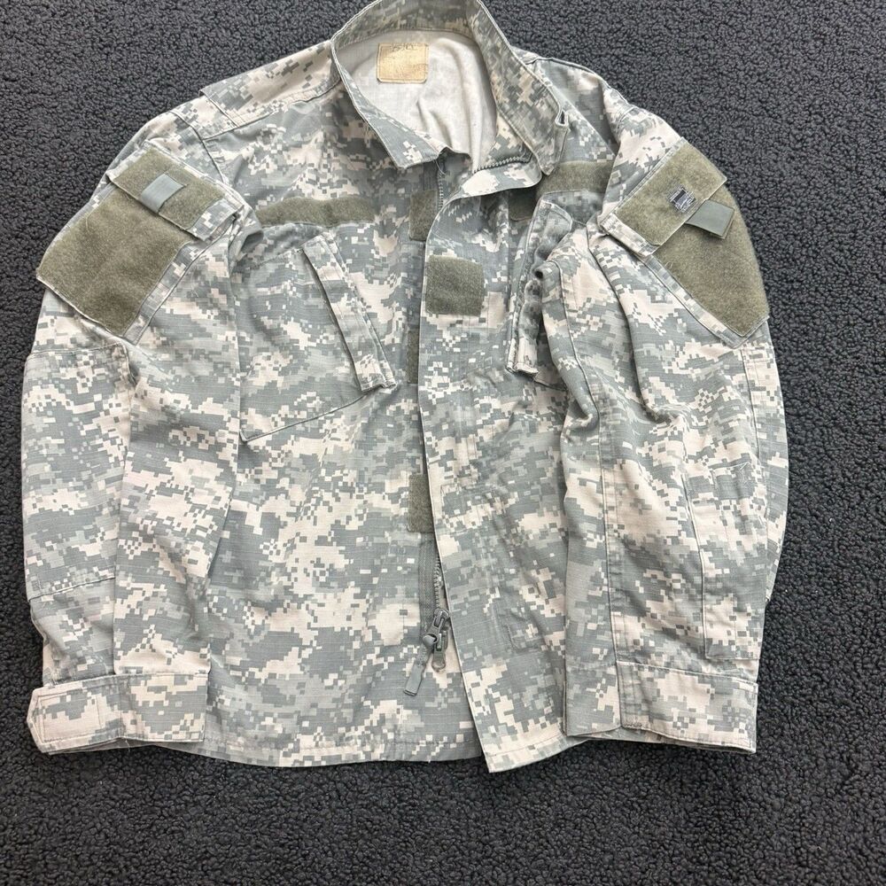 US Army ACU Shirt Camo Coat Combat Uniform Large SH NSN 8415-01-519-8532